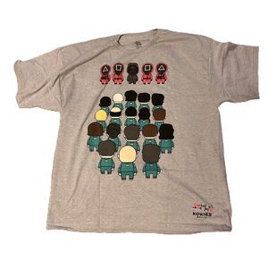 BAIT x KOKIES x NETFLIX - SQUID GAME Group T-SHIRT:  size 3XL - New